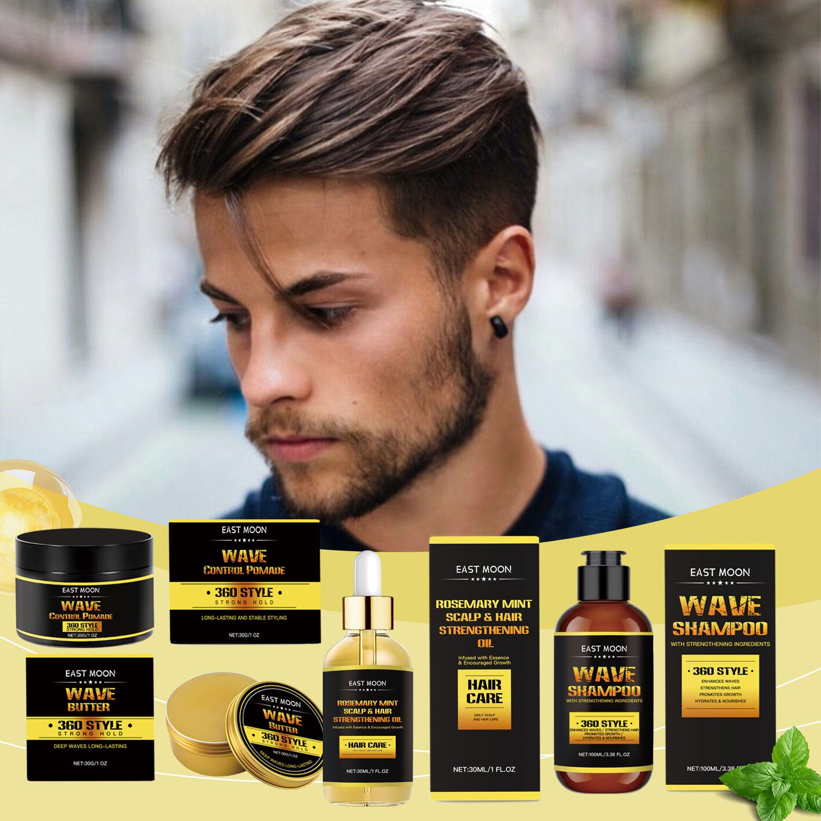 [natural care growth oil ] - [Rukia hair care]