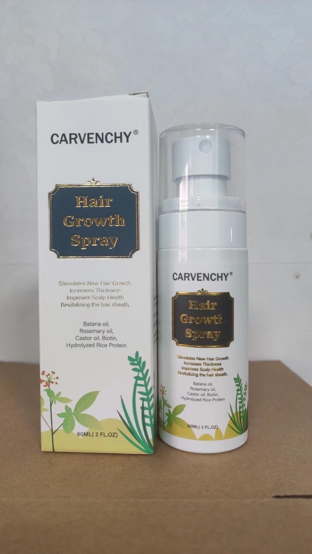 [natural care growth oil ] - [Rukia hair care]