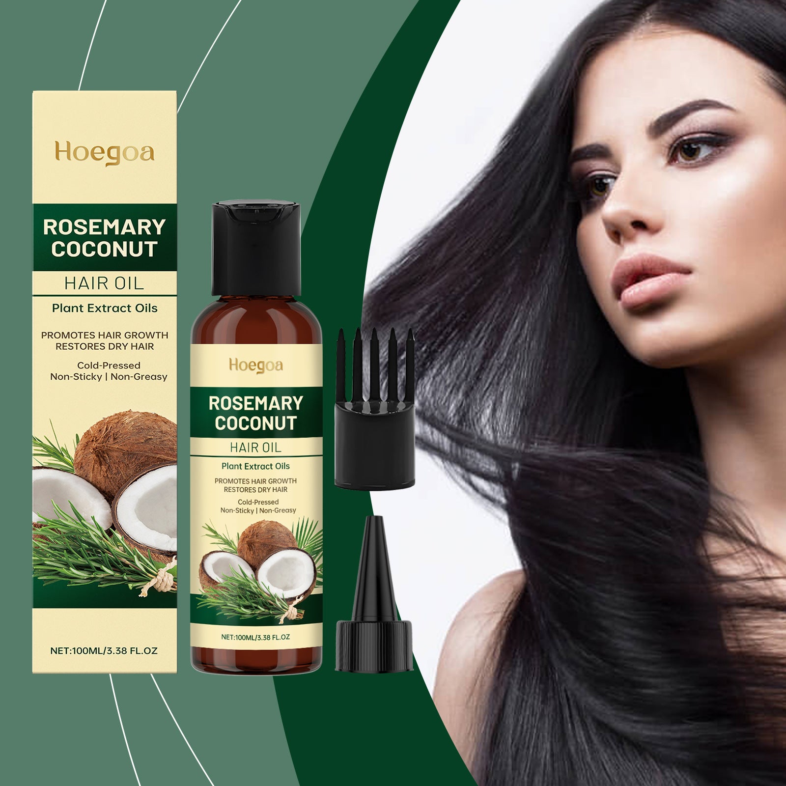 [natural care growth oil ] - [Rukia hair care]
