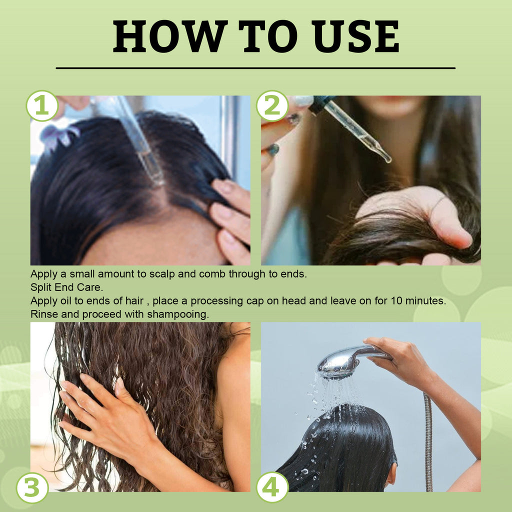 [natural care growth oil ] - [Rukia hair care]