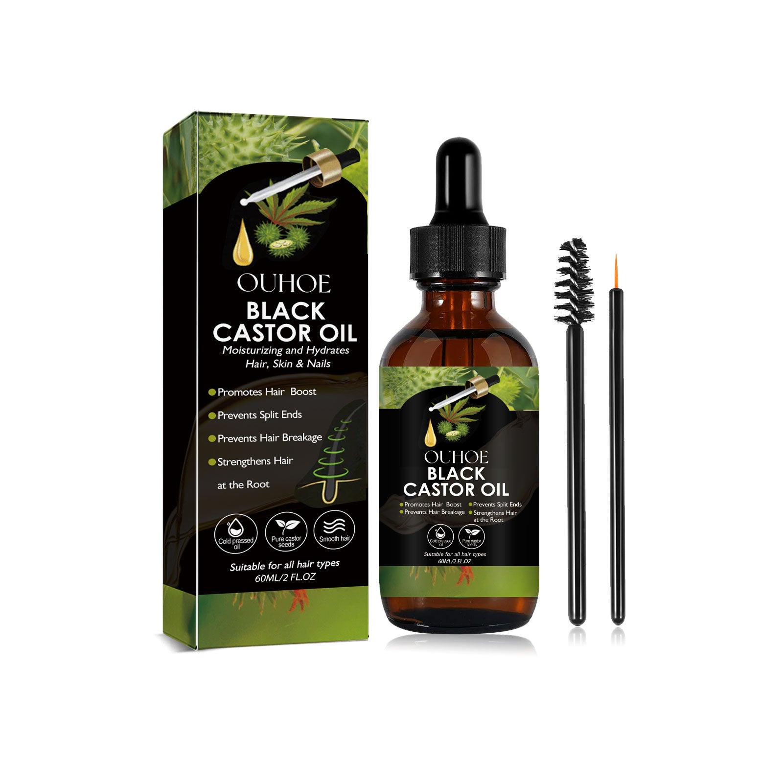[natural care growth oil ] - [Rukia hair care]