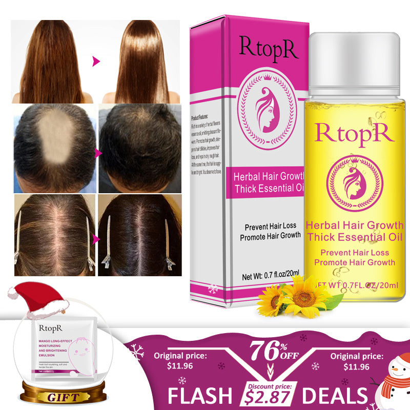 [natural care growth oil ] - [Rukia hair care]