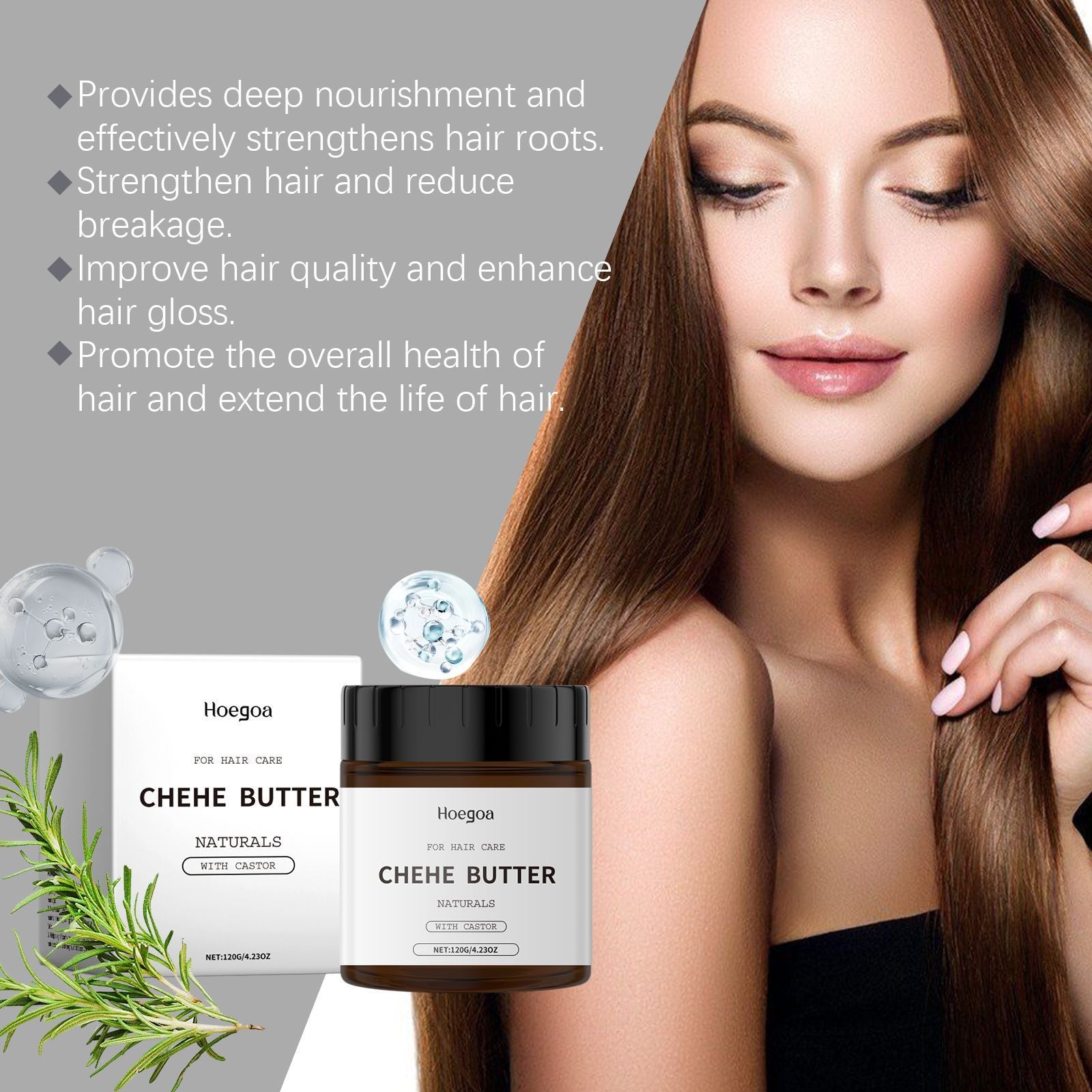 [natural care growth oil ] - [Rukia hair care]
