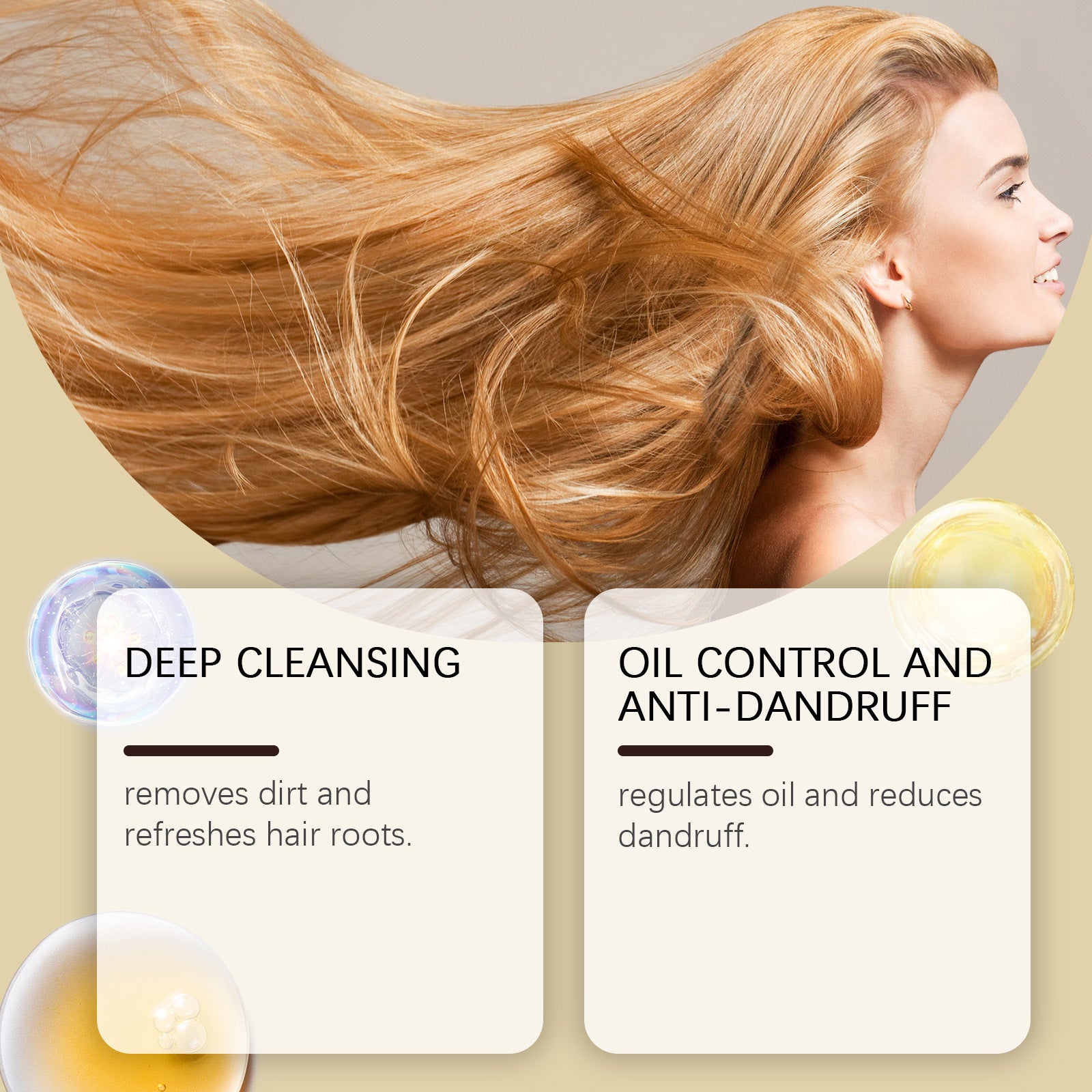 [natural care growth oil ] - [Rukia hair care]