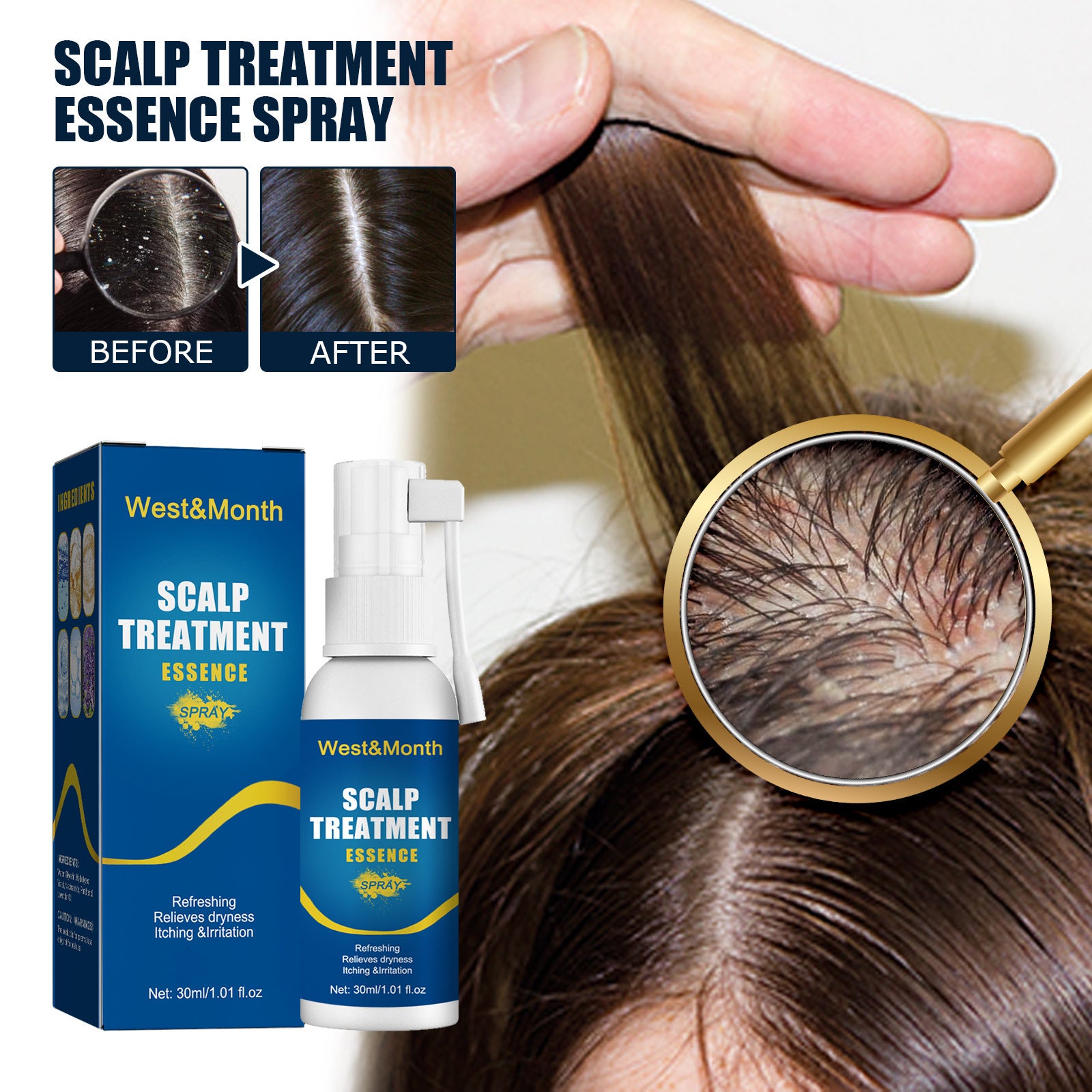 [natural care growth oil ] - [Rukia hair care]
