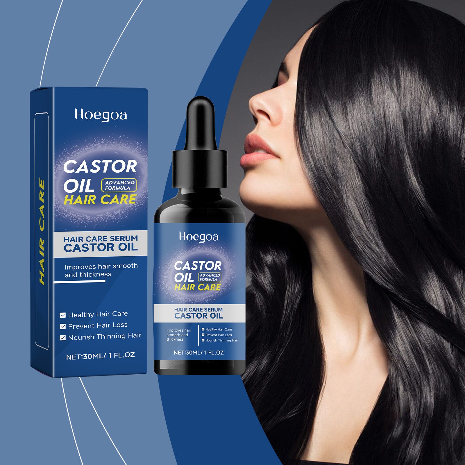 [natural care growth oil ] - [Rukia hair care]