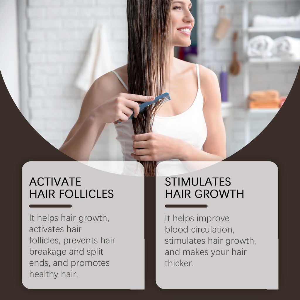 [natural care growth oil ] - [Rukia hair care]