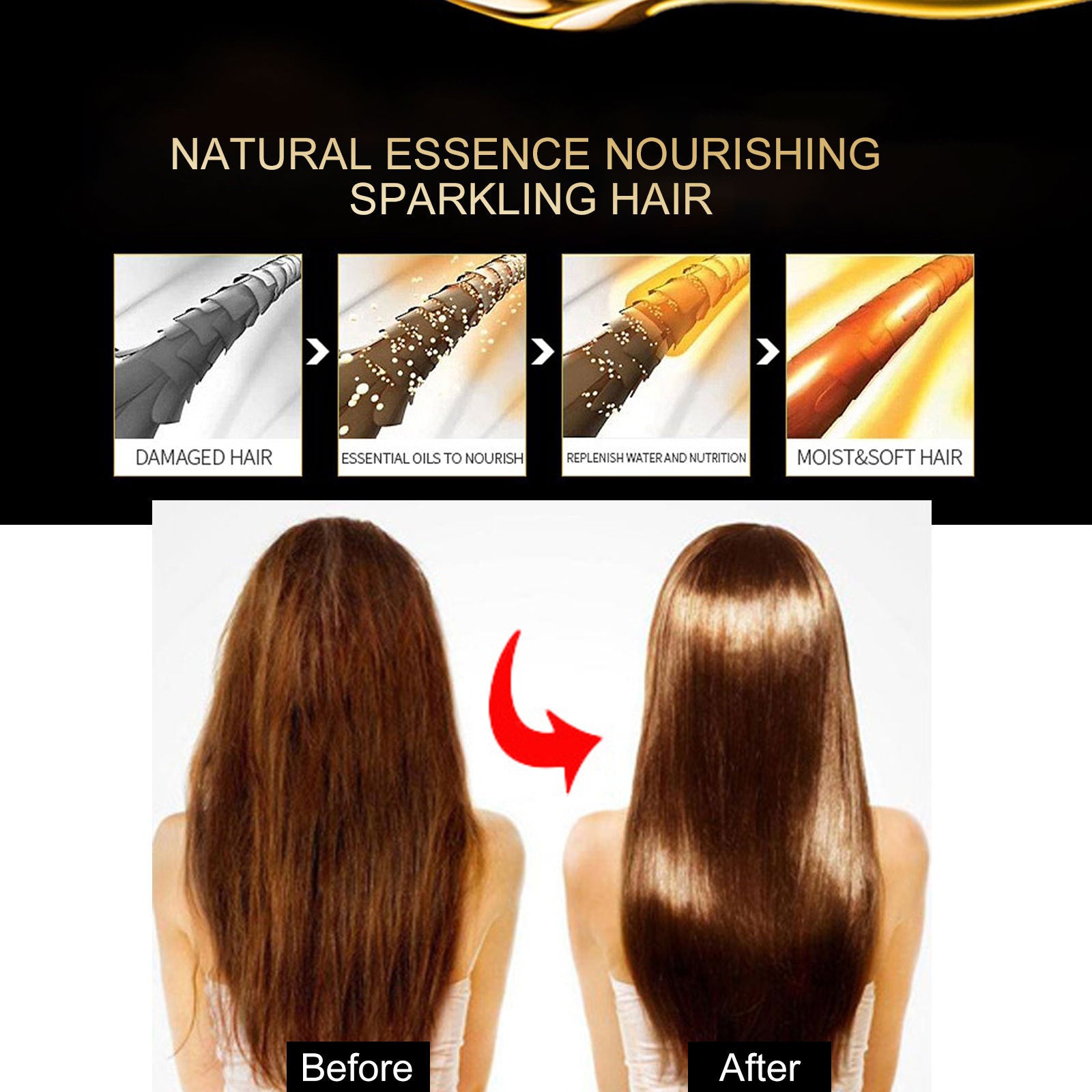 [natural care growth oil ] - [Rukia hair care]