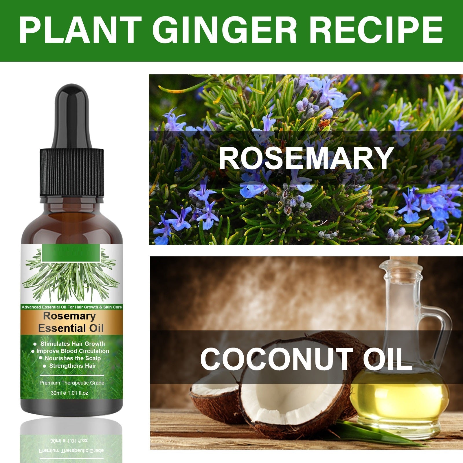 [natural care growth oil ] - [Rukia hair care]