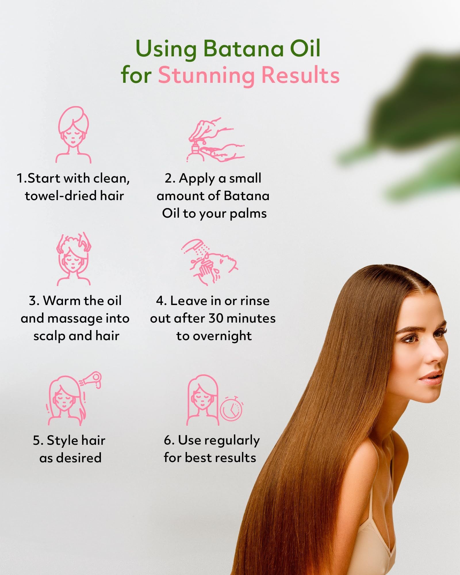 [natural care growth oil ] - [Rukia hair care]
