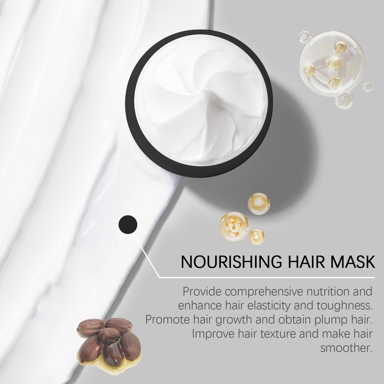 [natural care growth oil ] - [Rukia hair care]