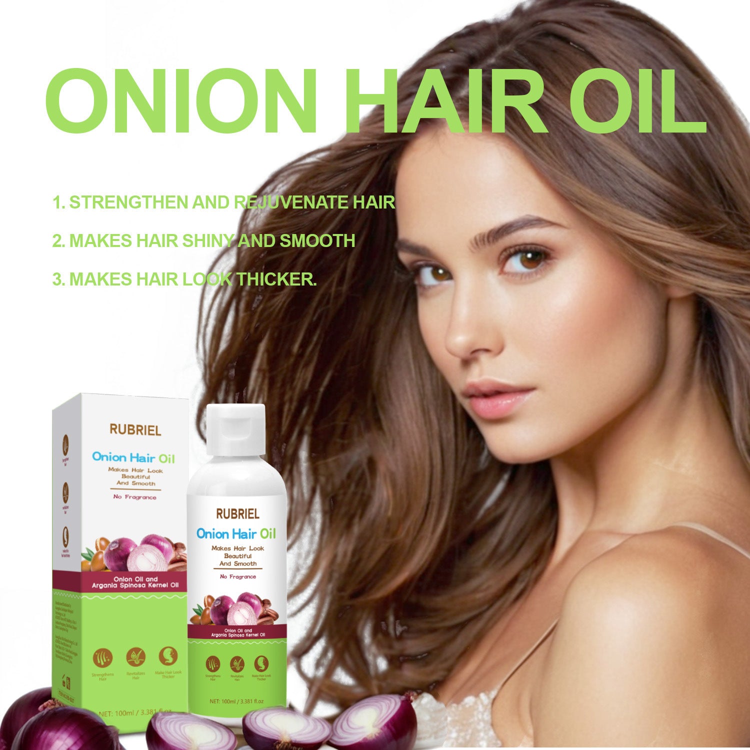 [natural care growth oil ] - [Rukia hair care]