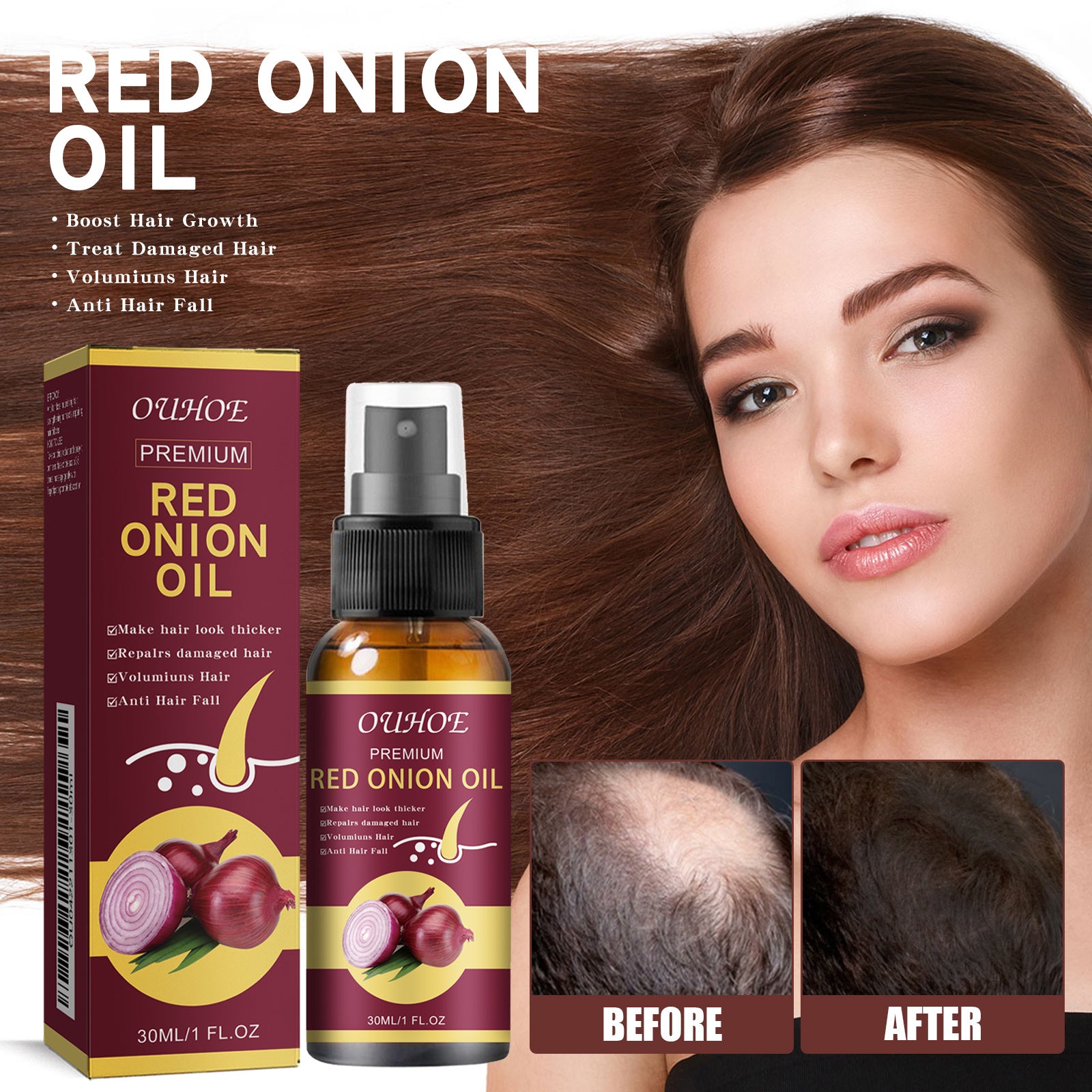 [natural care growth oil ] - [Rukia hair care]