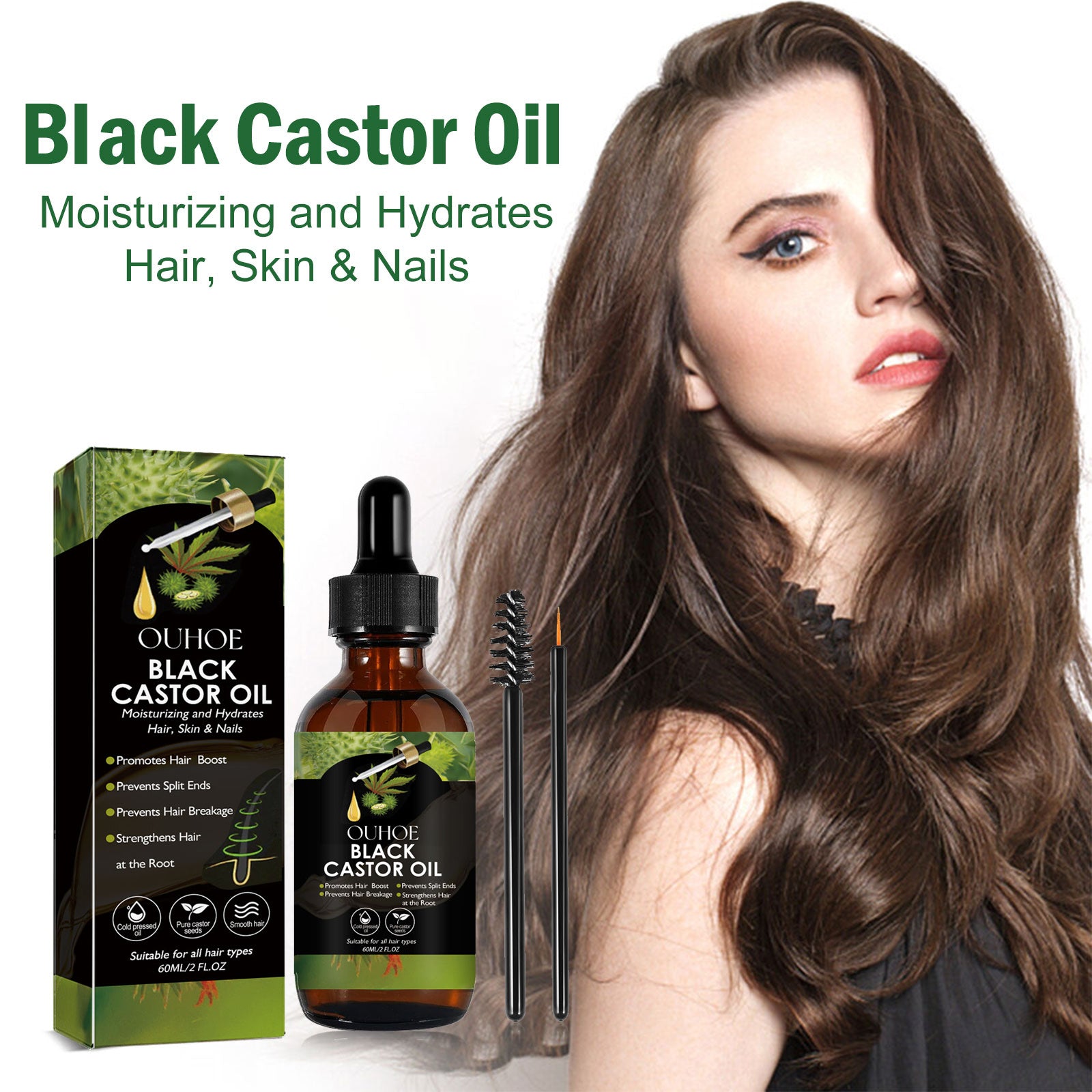 [natural care growth oil ] - [Rukia hair care]