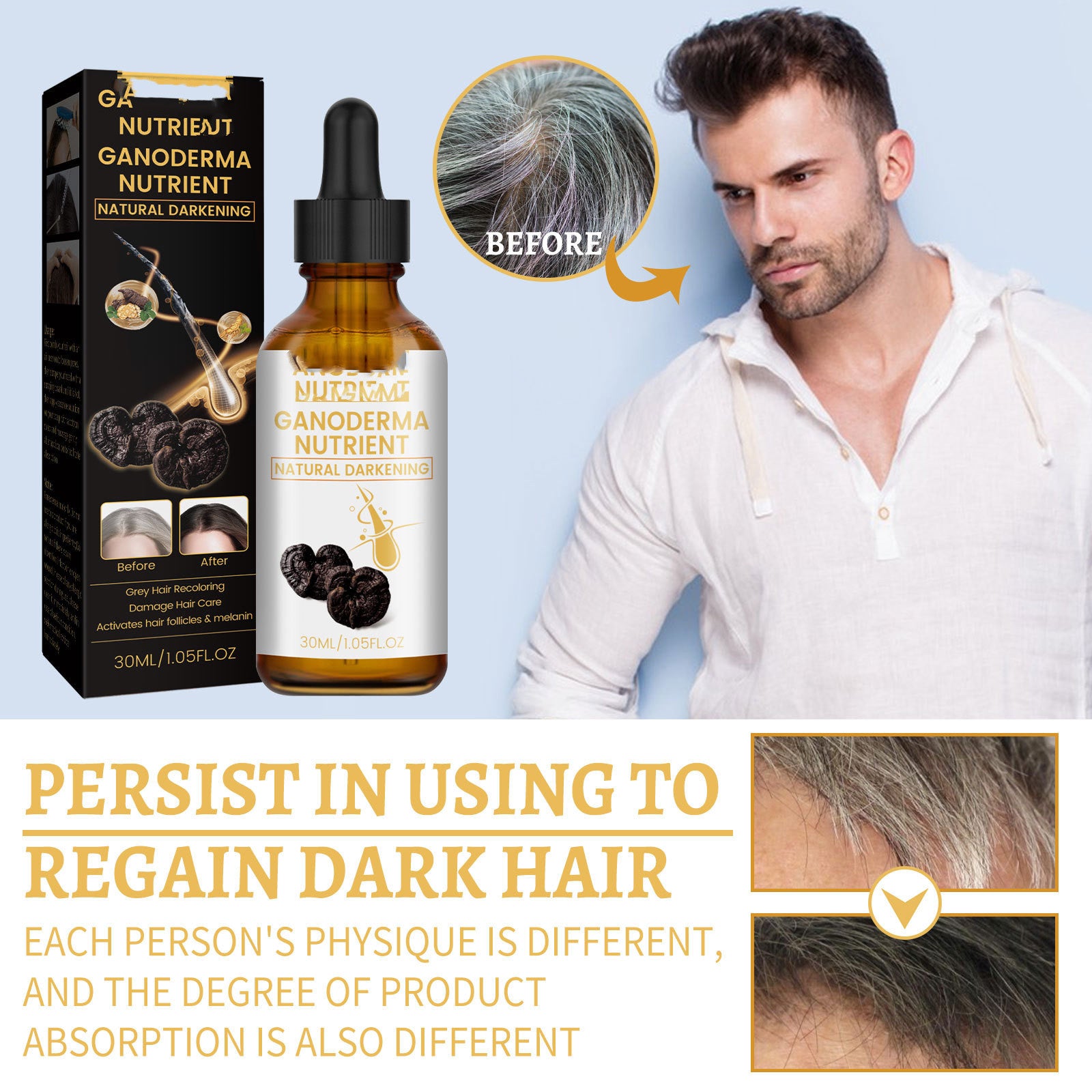 [natural care growth oil ] - [Rukia hair care]
