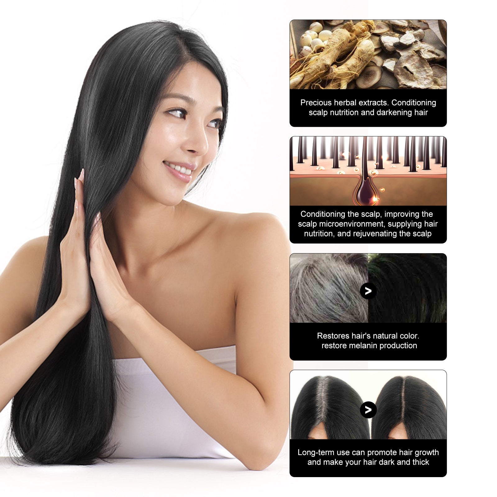 [natural care growth oil ] - [Rukia hair care]