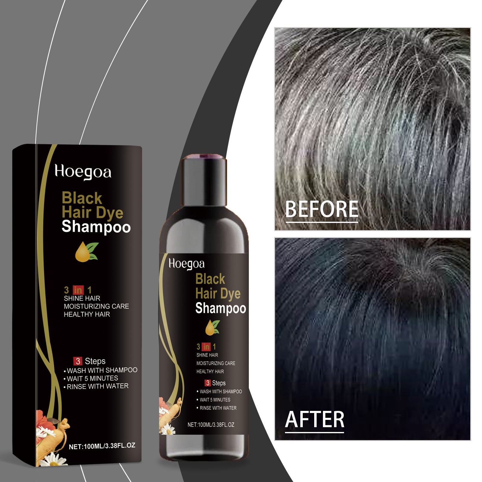 [natural care growth oil ] - [Rukia hair care]
