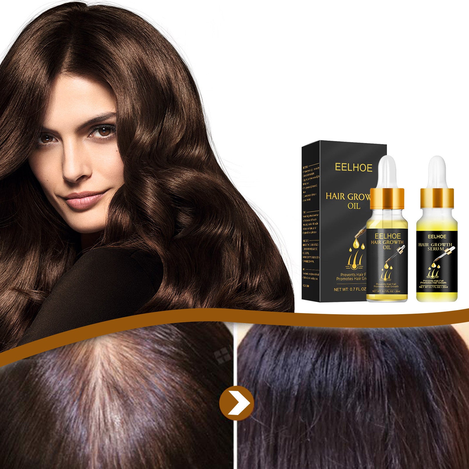 [natural care growth oil ] - [Rukia hair care]