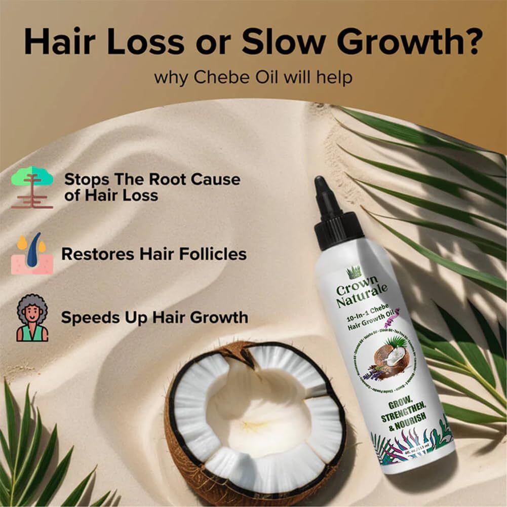 [natural care growth oil ] - [Rukia hair care]