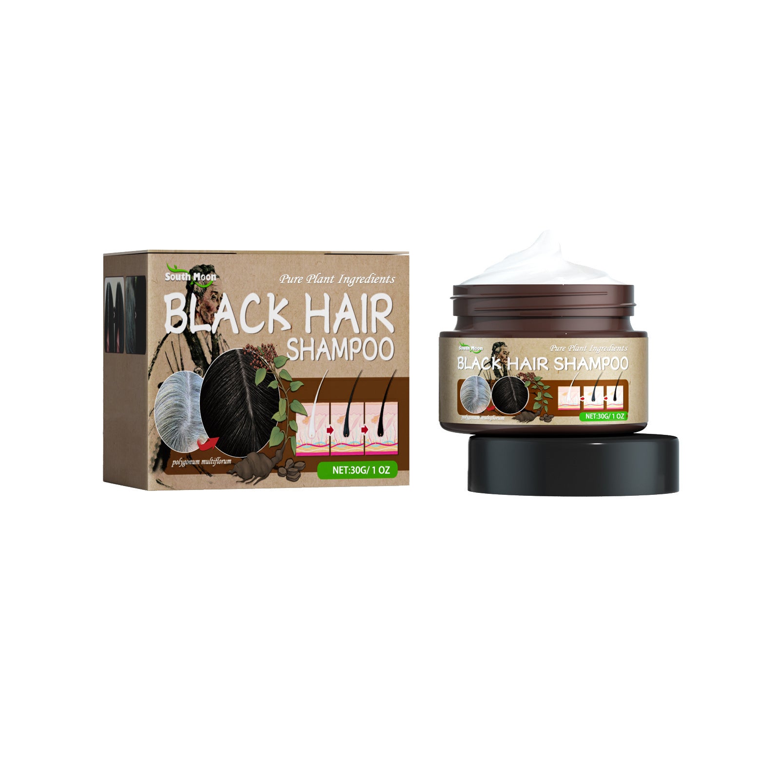 [natural care growth oil ] - [Rukia hair care]