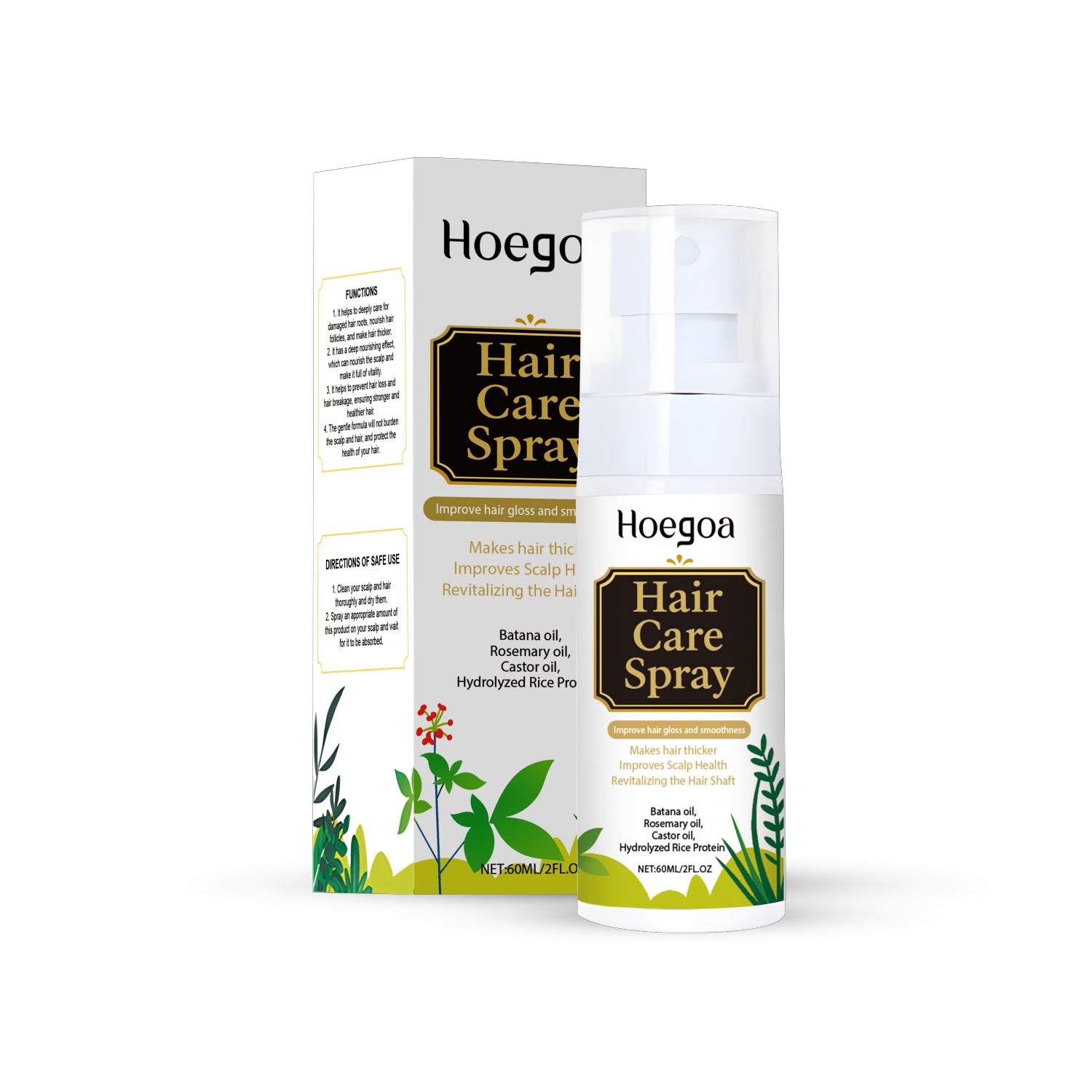 [natural care growth oil ] - [Rukia hair care]