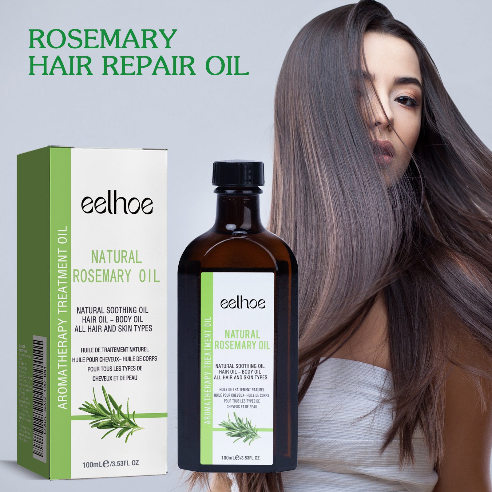 [natural care growth oil ] - [Rukia hair care]