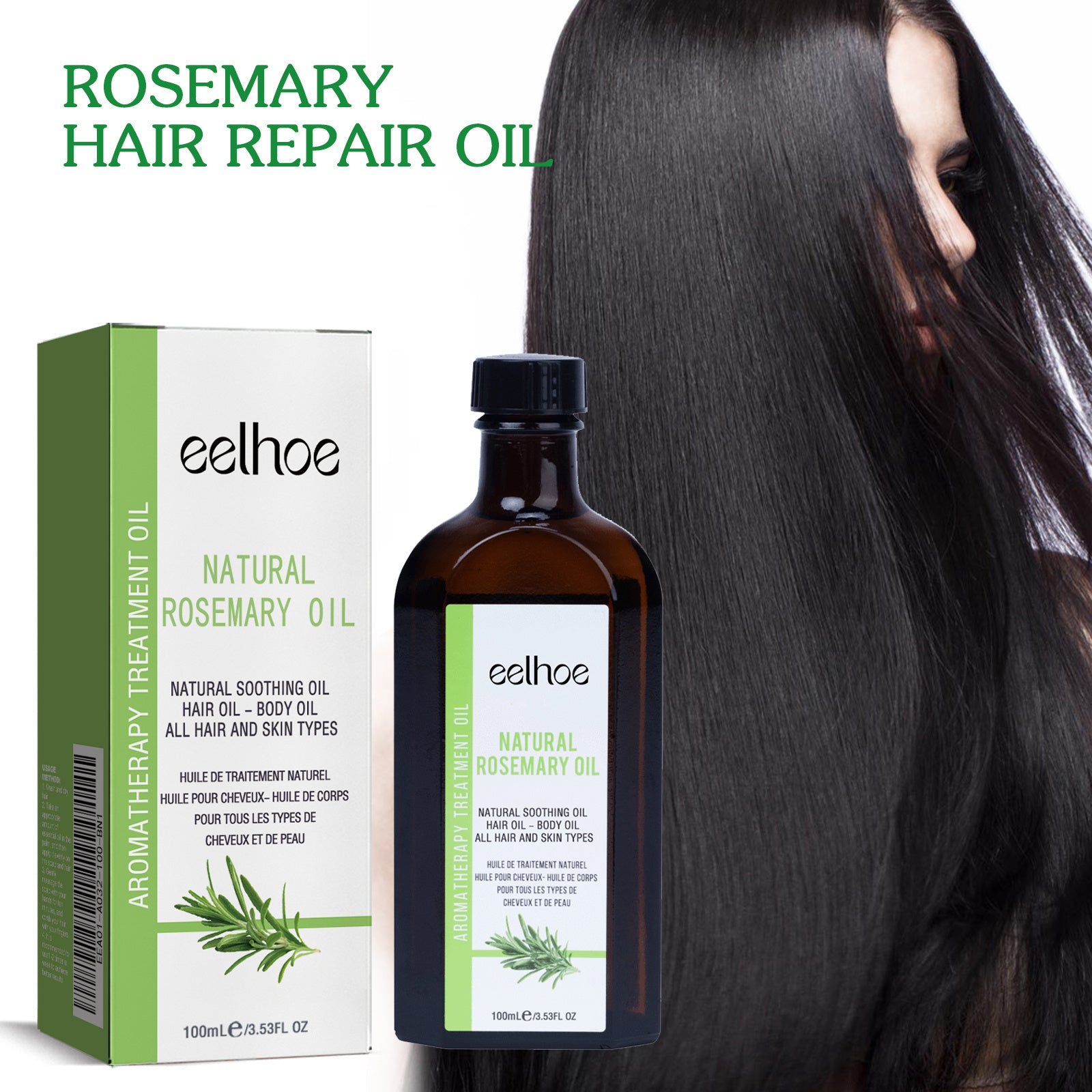 [natural care growth oil ] - [Rukia hair care]