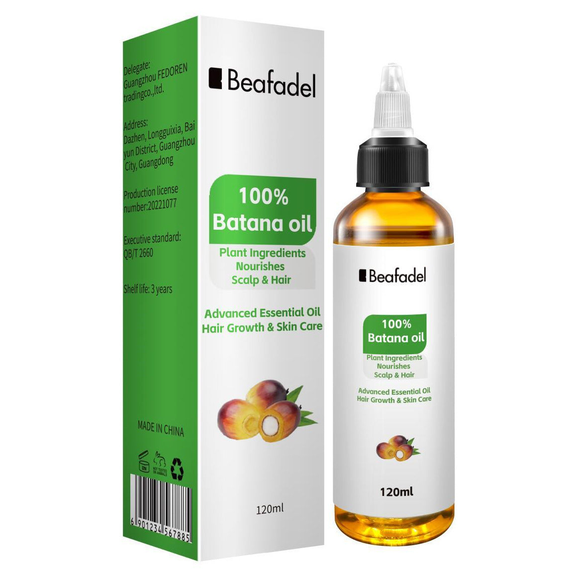 [natural care growth oil ] - [Rukia hair care]