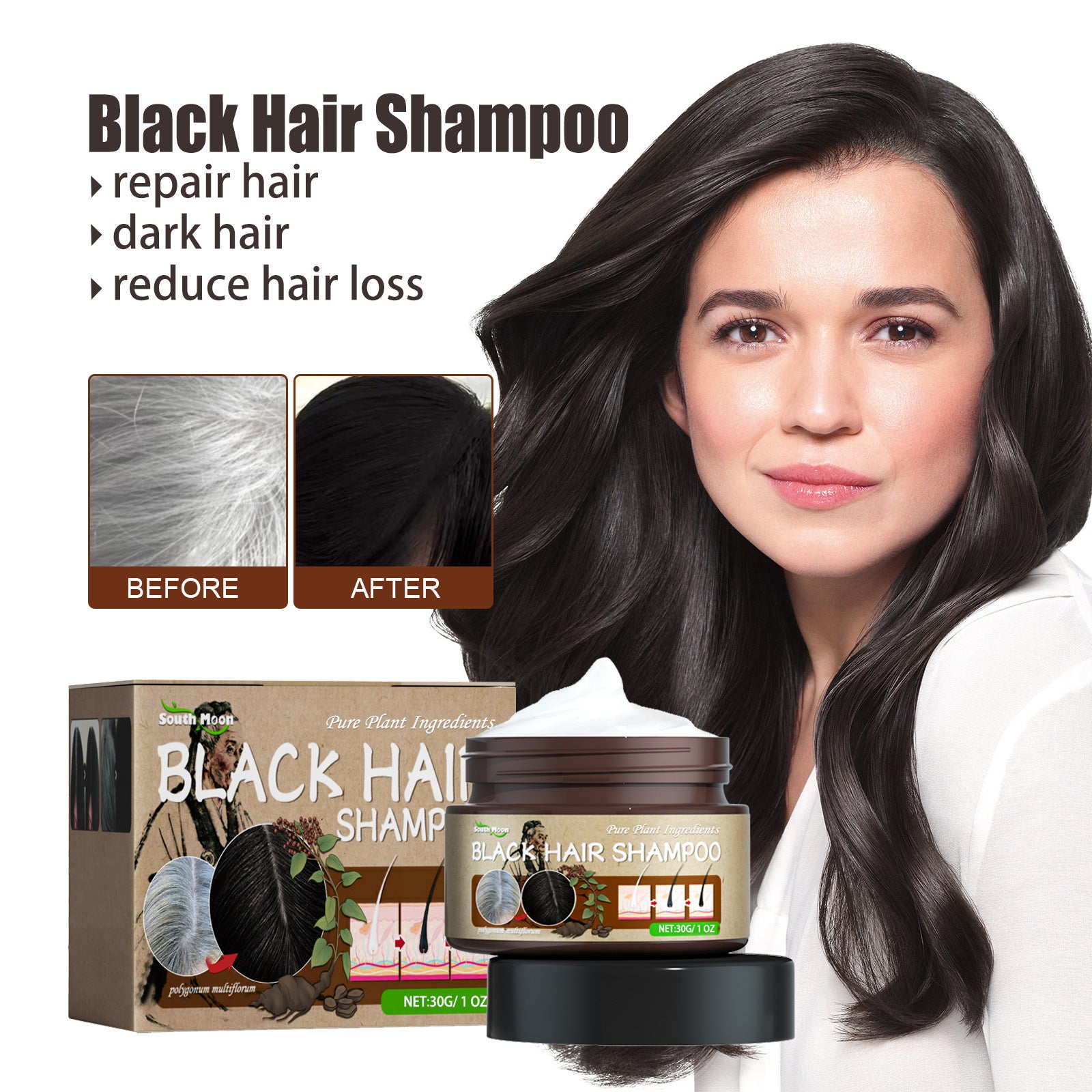 [natural care growth oil ] - [Rukia hair care]