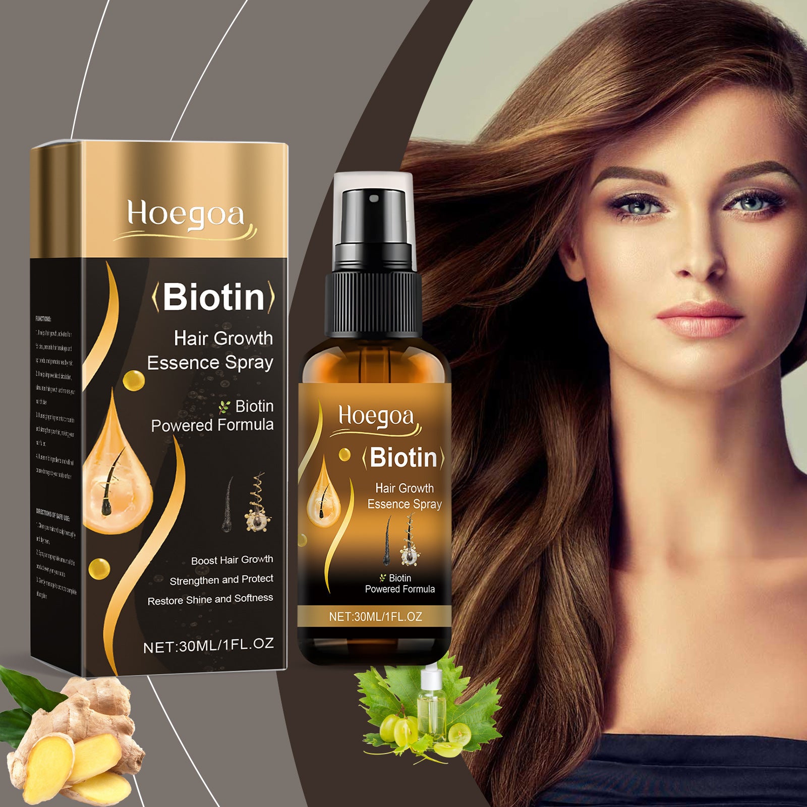 [natural care growth oil ] - [Rukia hair care]