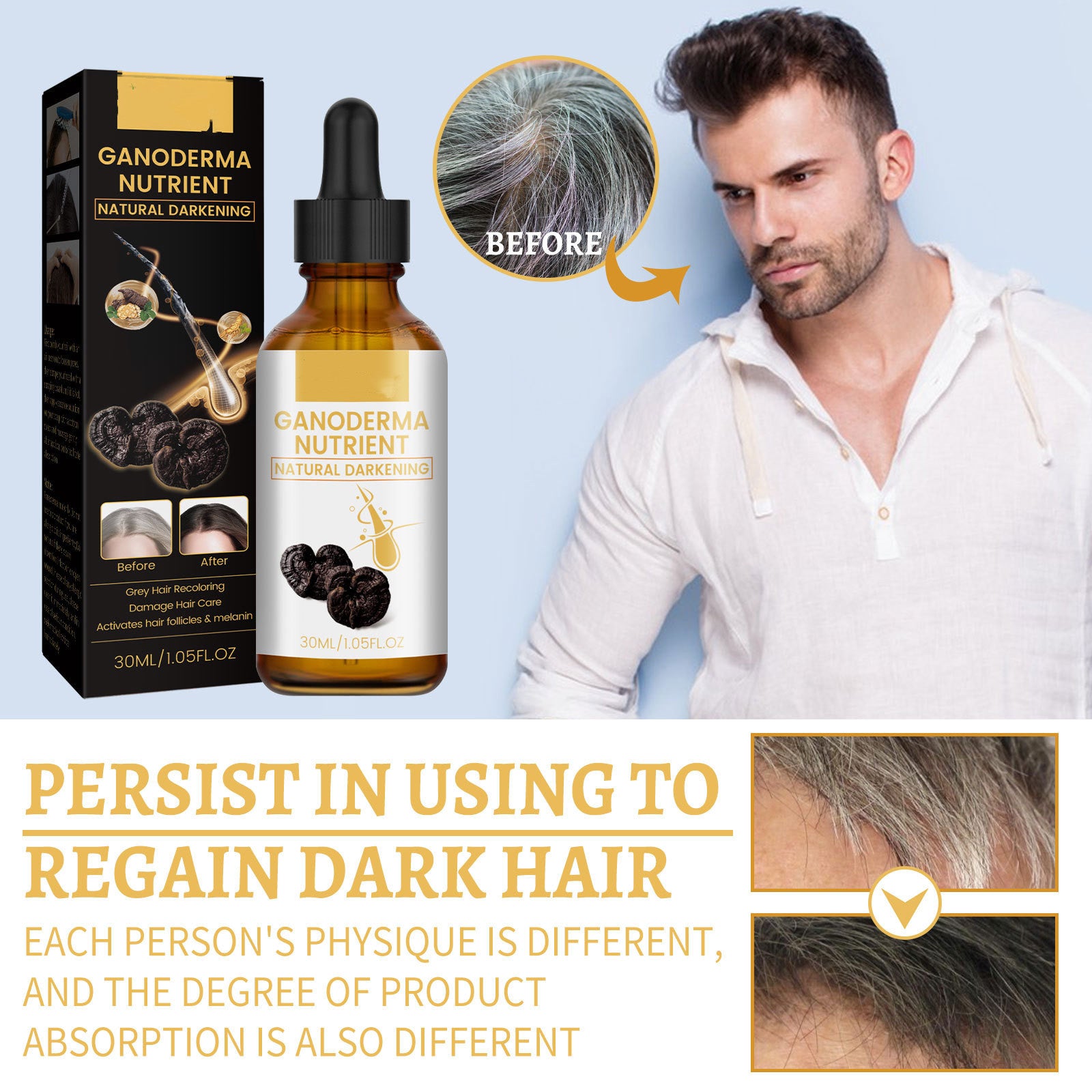 [natural care growth oil ] - [Rukia hair care]