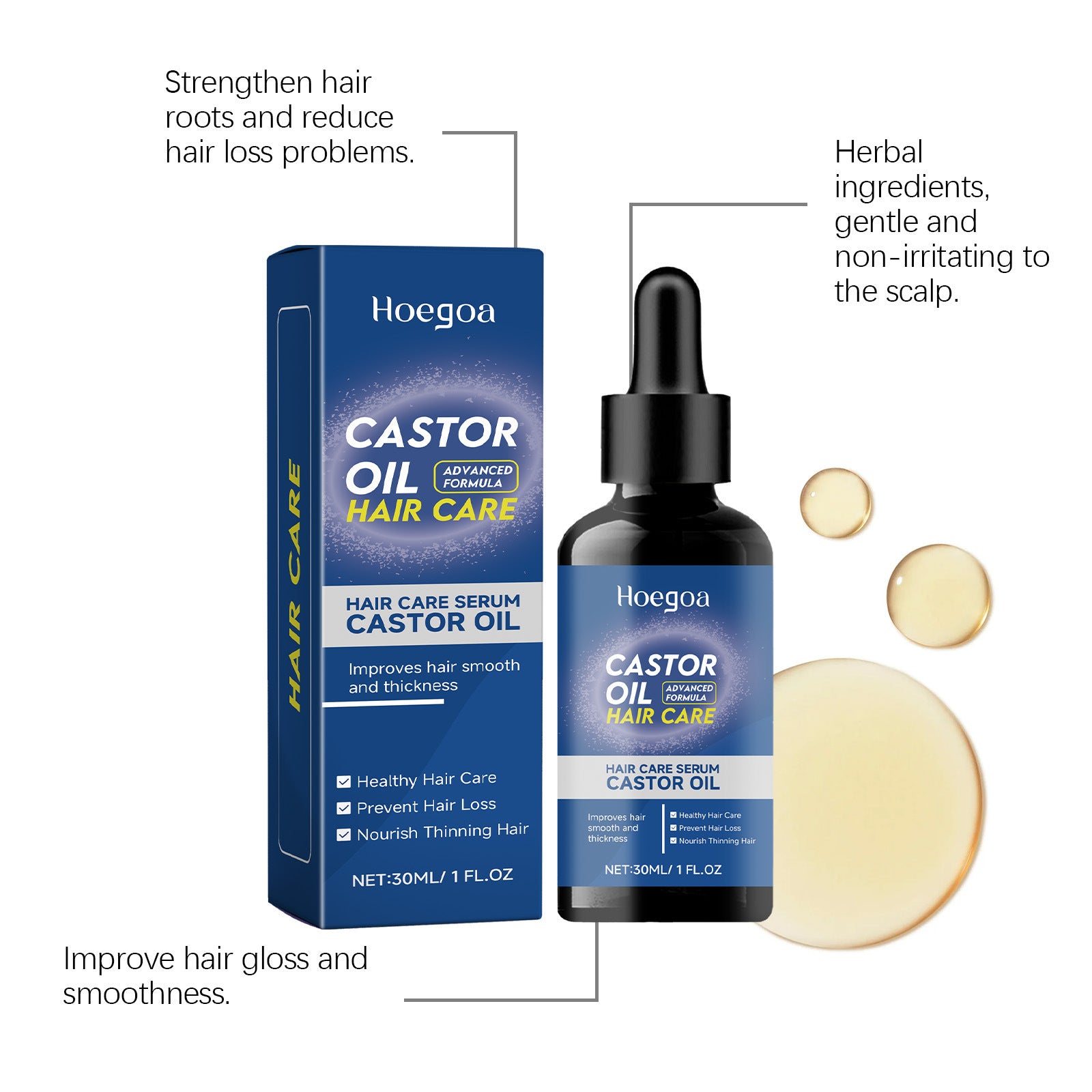 [natural care growth oil ] - [Rukia hair care]