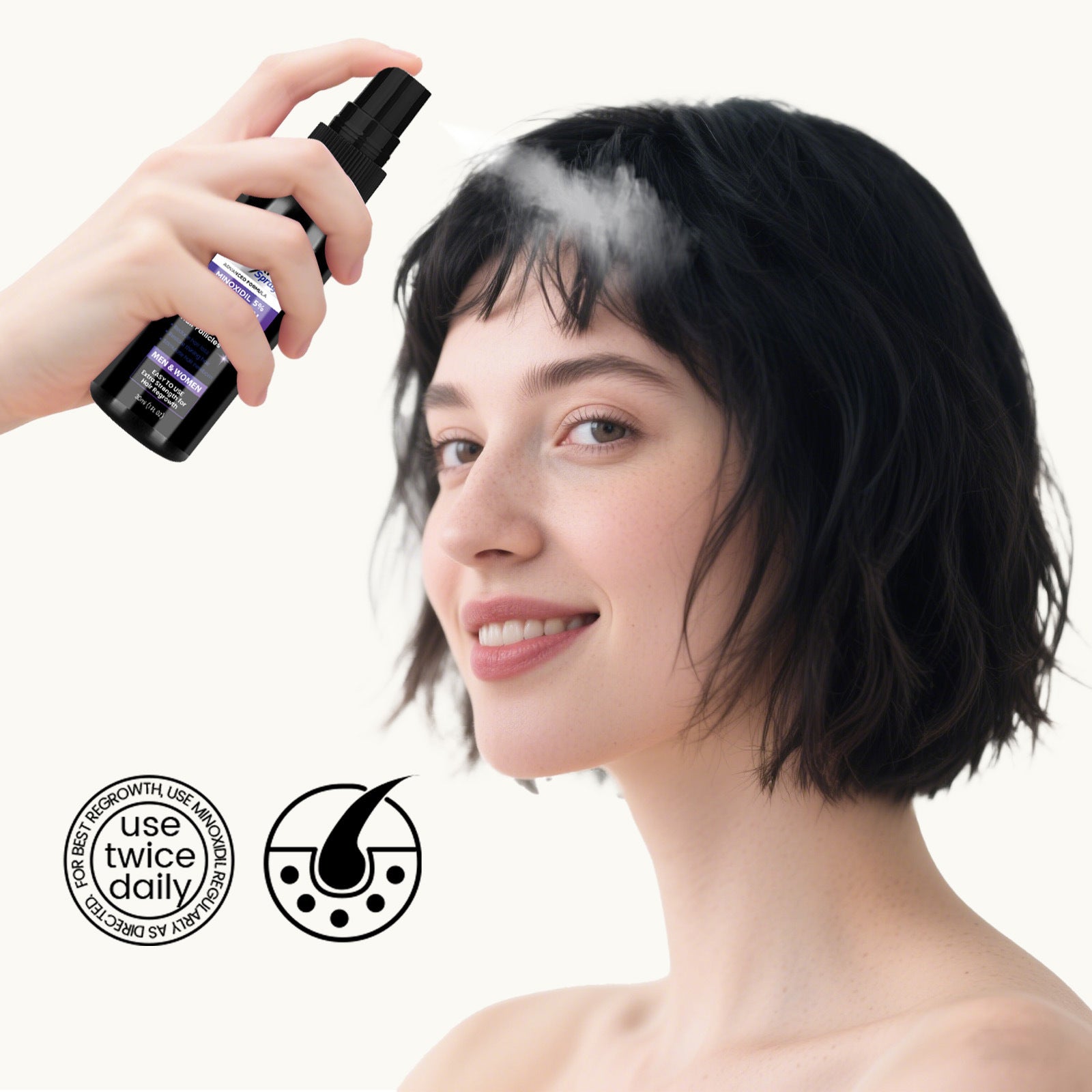 [natural care growth oil ] - [Rukia hair care]