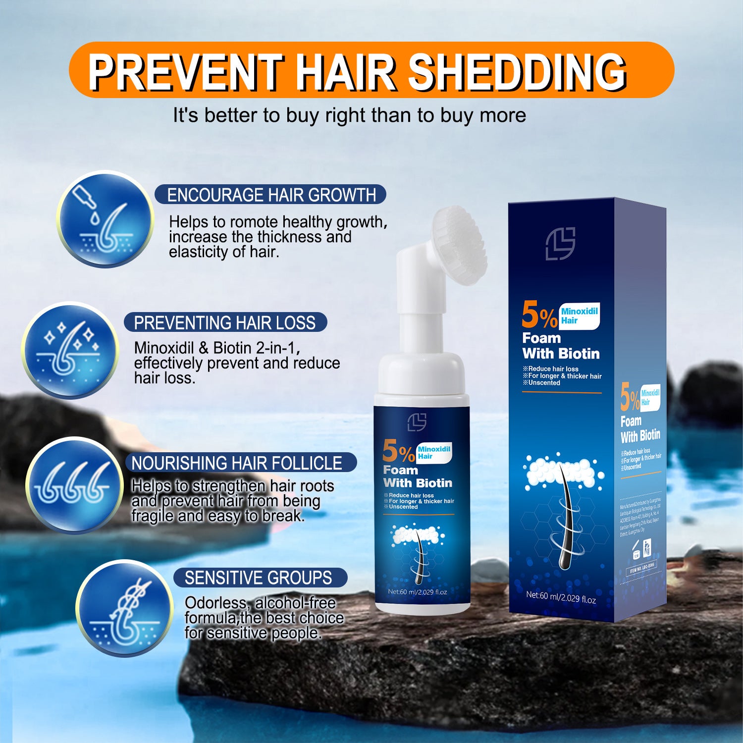 [natural care growth oil ] - [Rukia hair care]