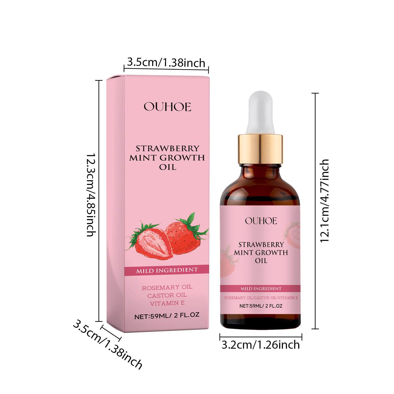 [natural care growth oil ] - [Rukia hair care]