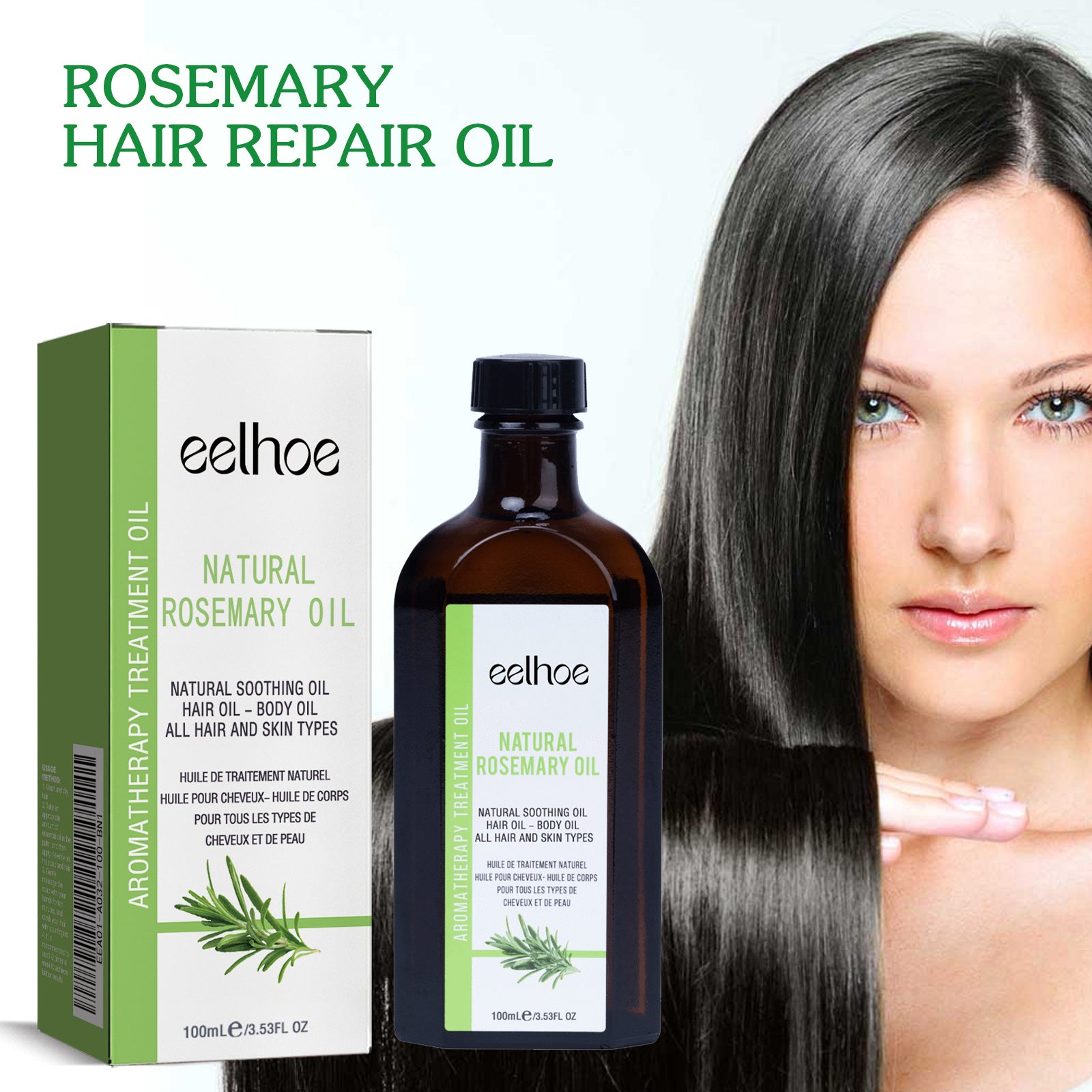 [natural care growth oil ] - [Rukia hair care]