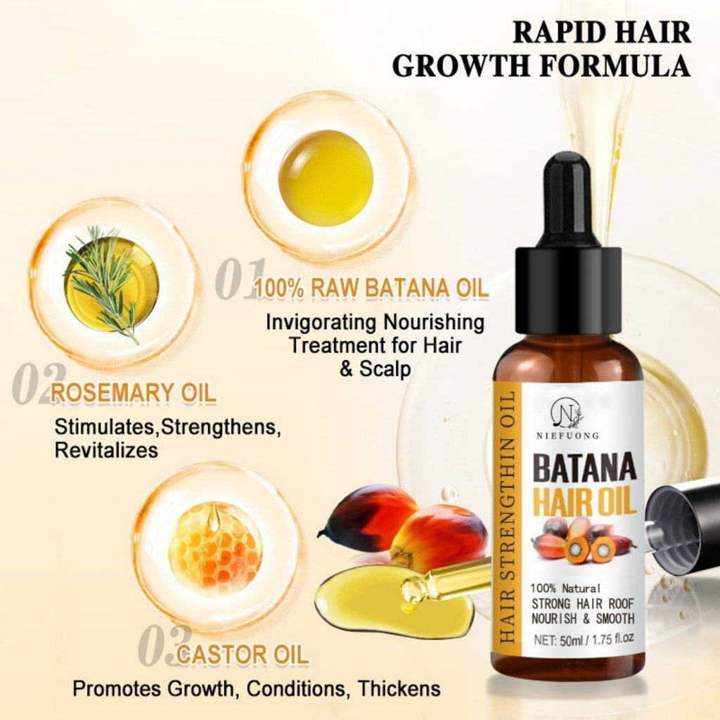 [natural care growth oil ] - [Rukia hair care]