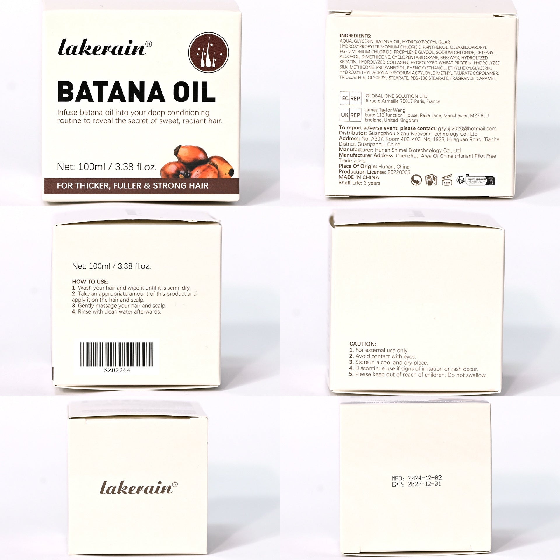 [natural care growth oil ] - [Rukia hair care]