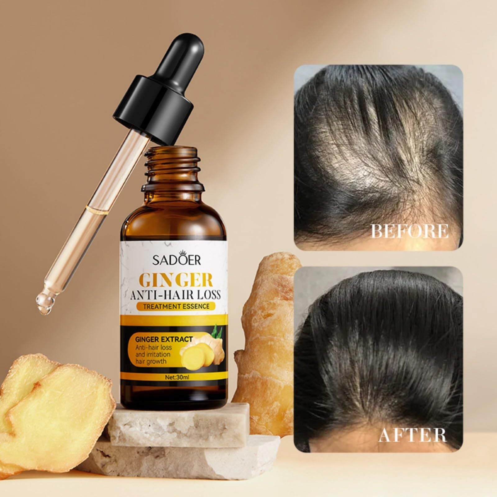 [natural care growth oil ] - [Rukia hair care]