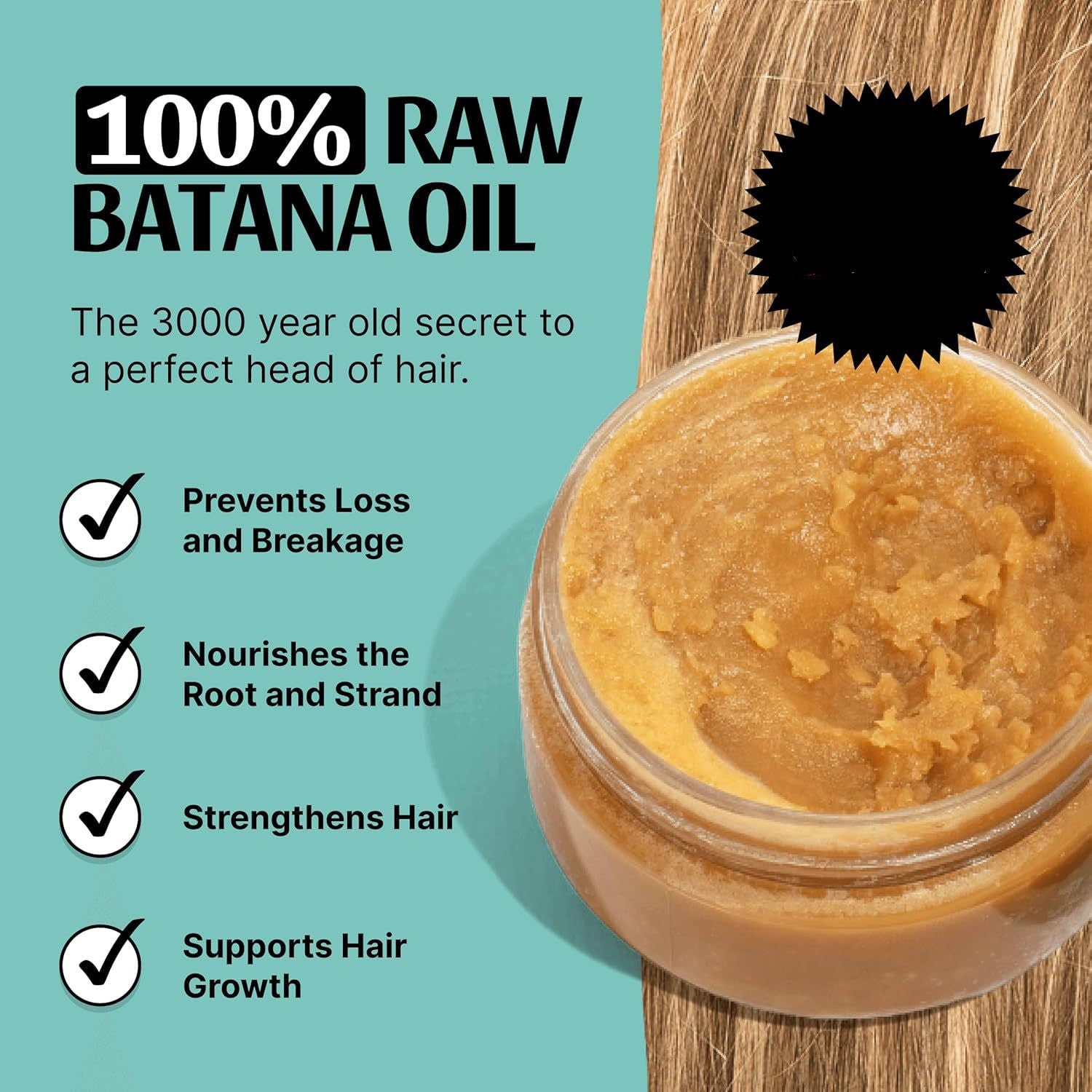 [natural care growth oil ] - [Rukia hair care]
