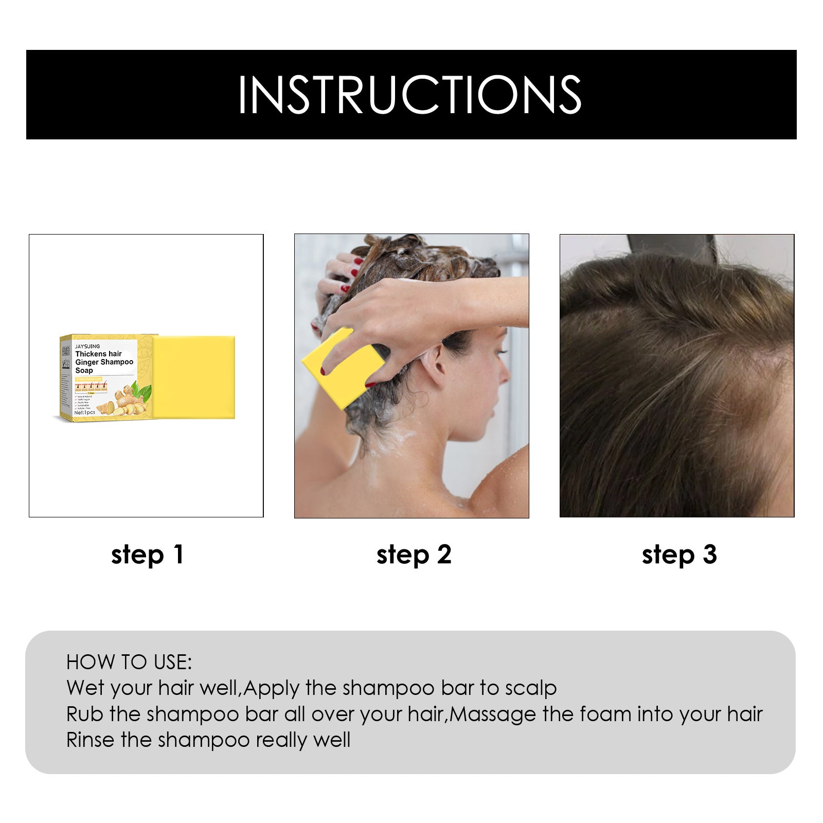 [natural care growth oil ] - [Rukia hair care]