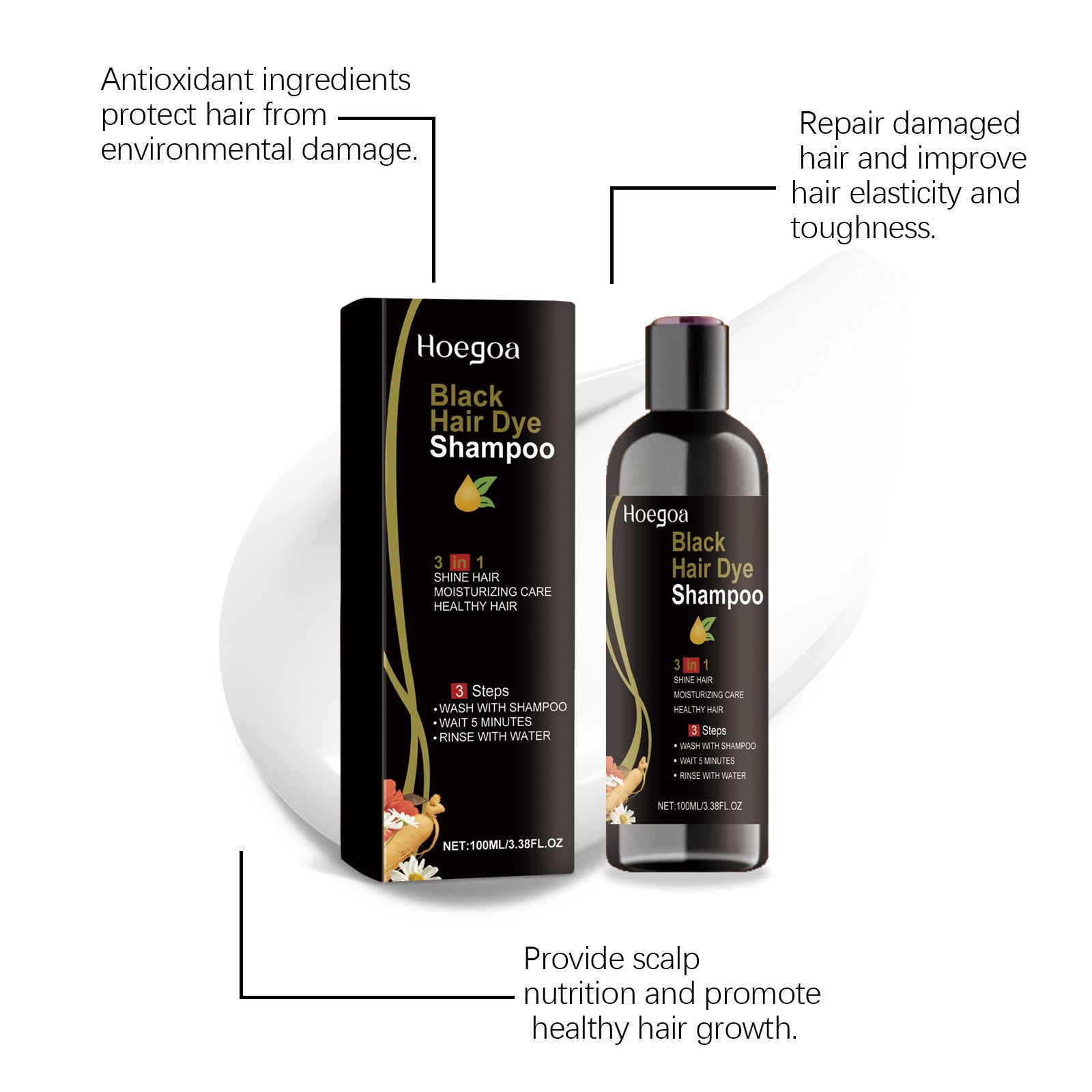 [natural care growth oil ] - [Rukia hair care]