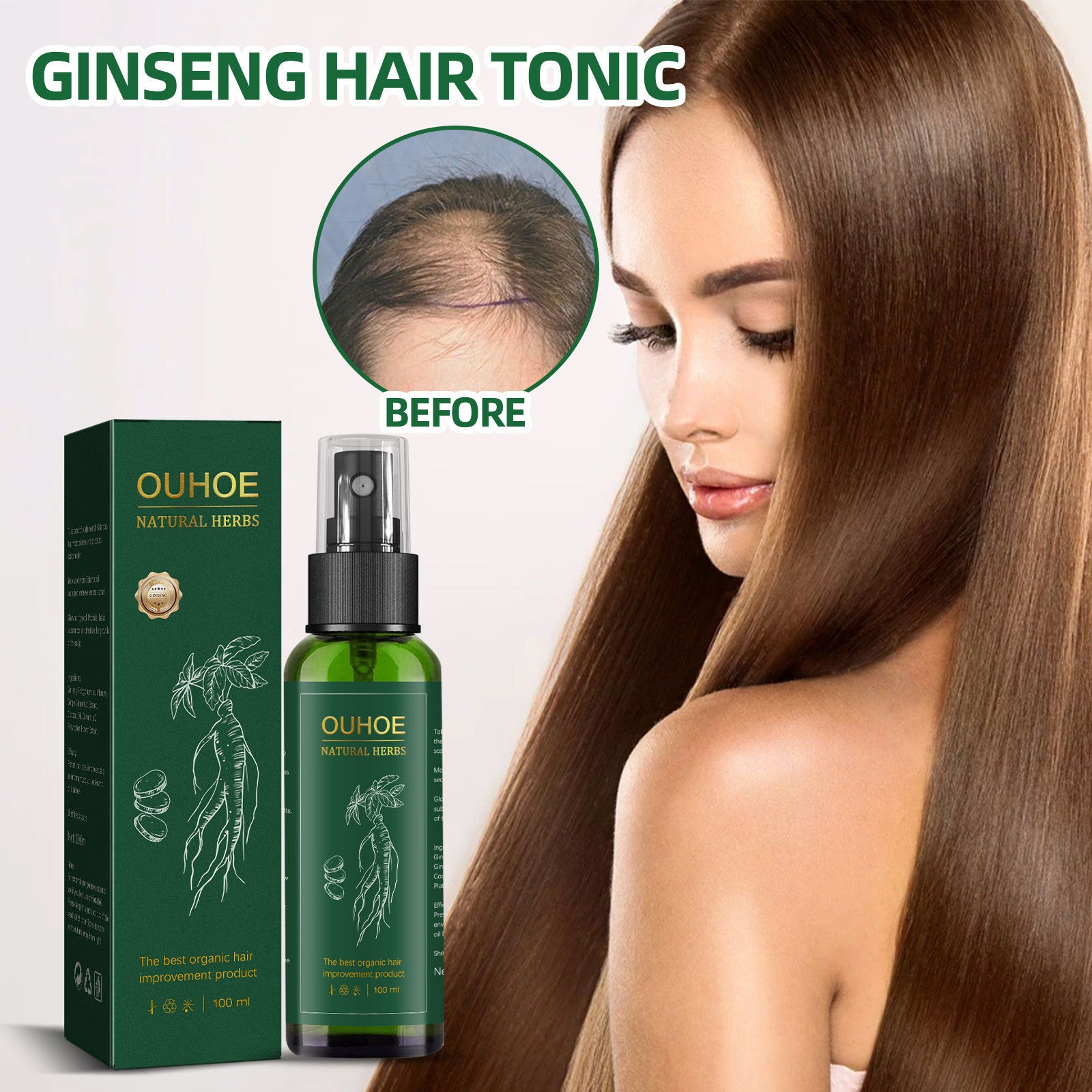 [natural care growth oil ] - [Rukia hair care]