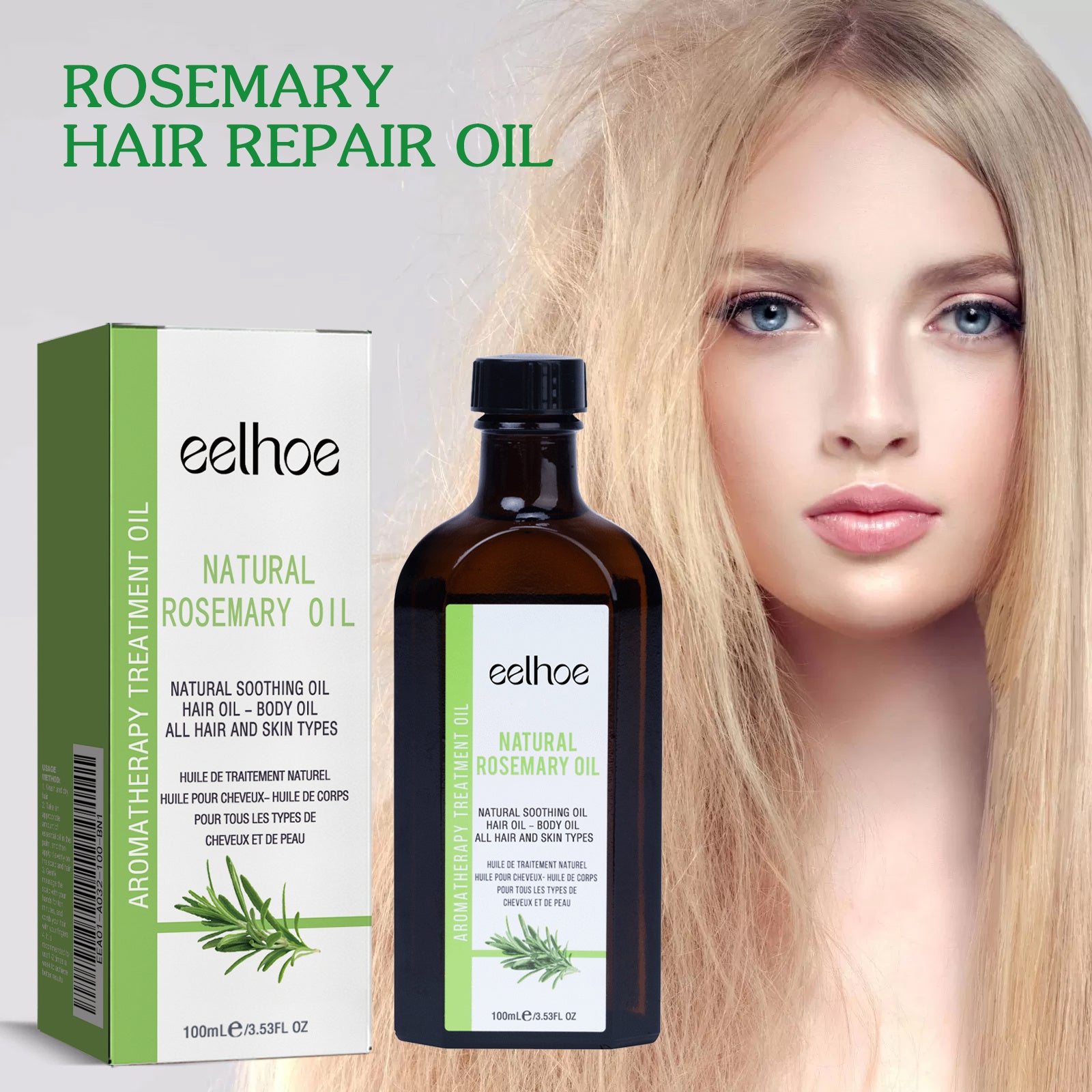 [natural care growth oil ] - [Rukia hair care]
