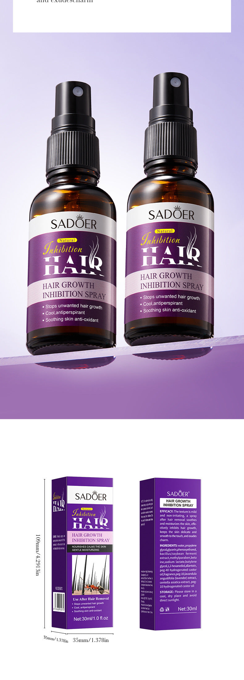 [natural care growth oil ] - [Rukia hair care]