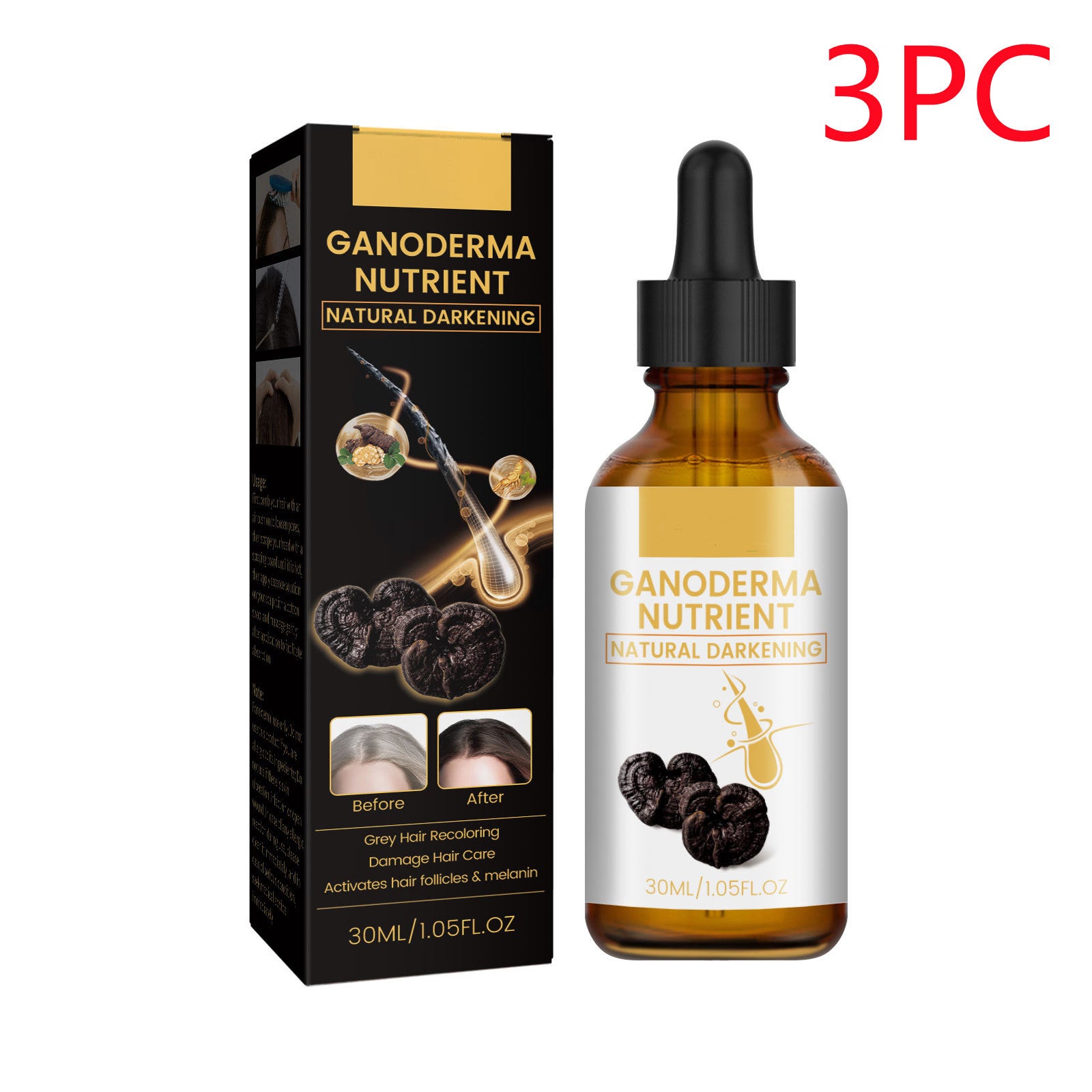 [natural care growth oil ] - [Rukia hair care]