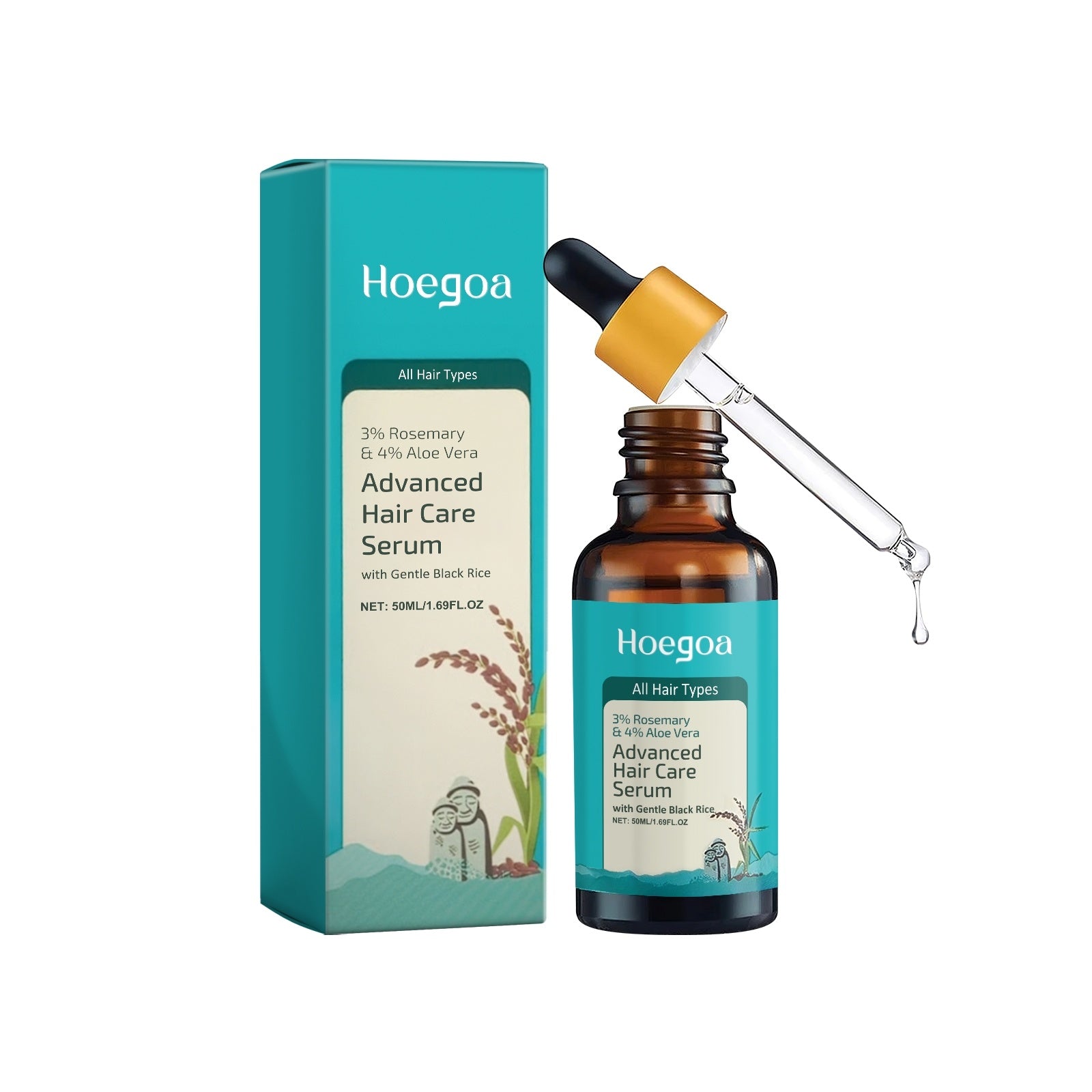 [natural care growth oil ] - [Rukia hair care]