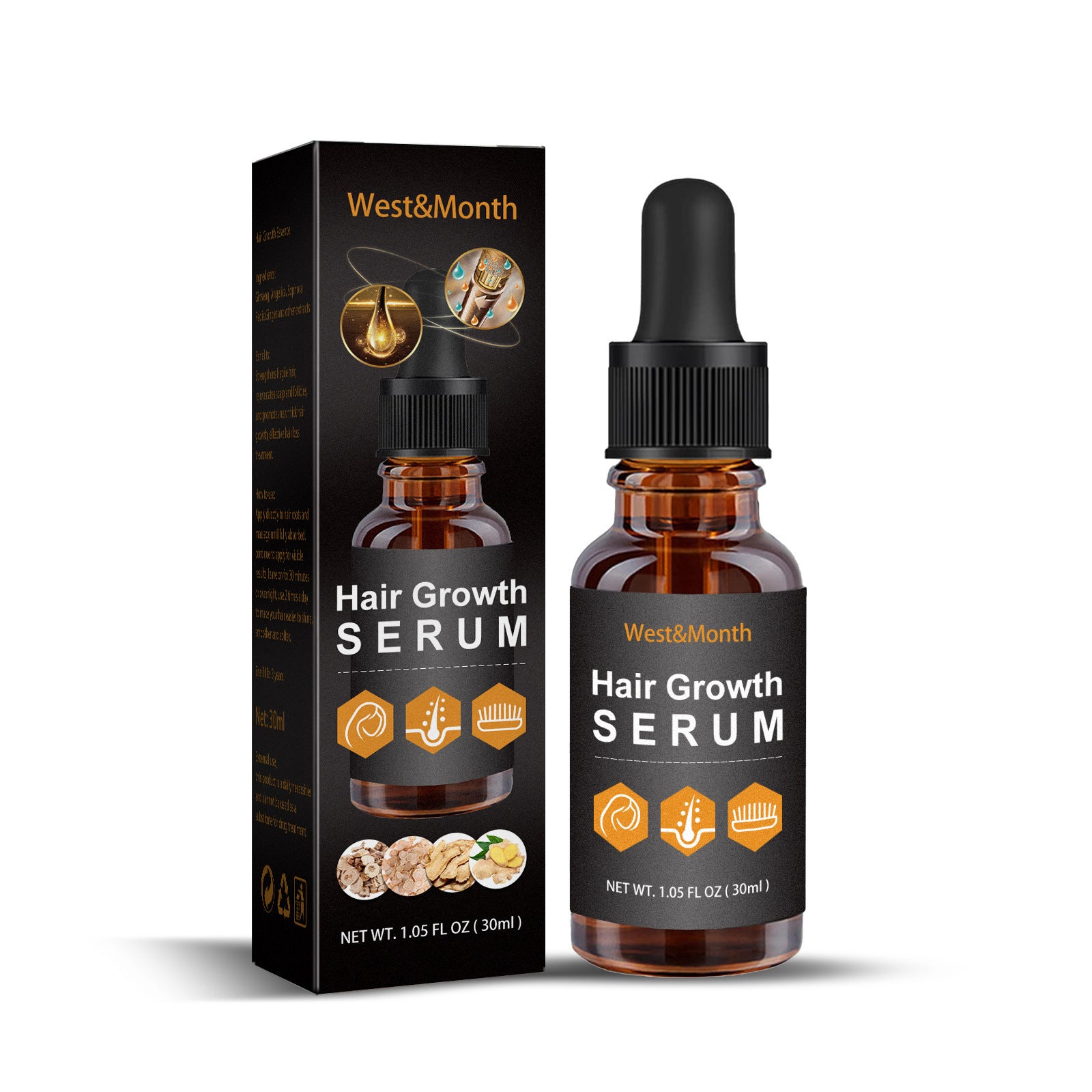 [natural care growth oil ] - [Rukia hair care]